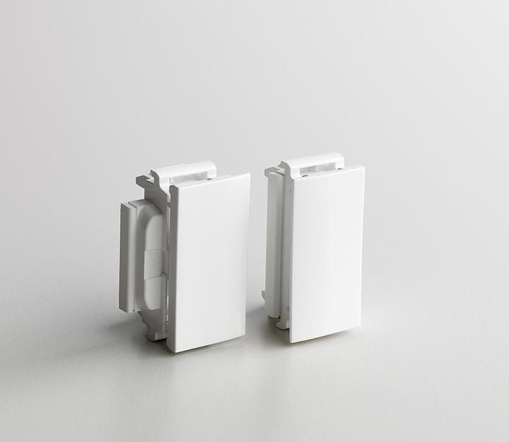 Legrand Soluclip (1 pair)White ral 9010 Plastic