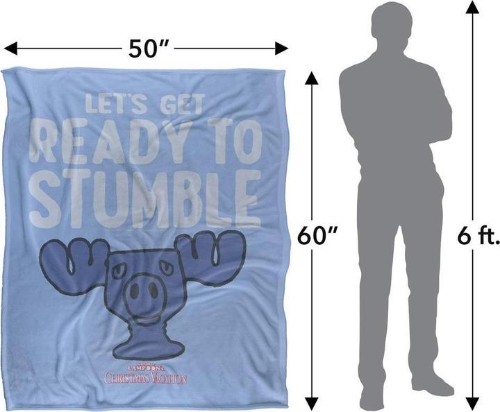 Image du produit National Lampoon´s Vacation National Lampoon's Christmas Vacation - Couverture GET READY TO STUMBLE (152 x 127 cm)