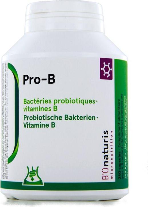 Actual product image B'Onaturis Pro-B Caps 4.8 Mia + Vit B Caps (240 Piece, Capsules, 145 g)