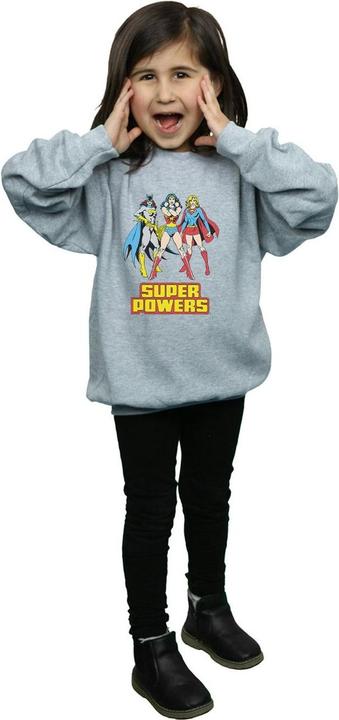 Immagine prodotto Wonder Woman Super Power Group Felpa Ragazze (152, 158)