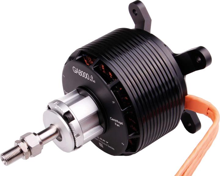 Produktbild Dualsky xmotor ga8000.9s single shaft edition 140 k/v 8000w brushless motor