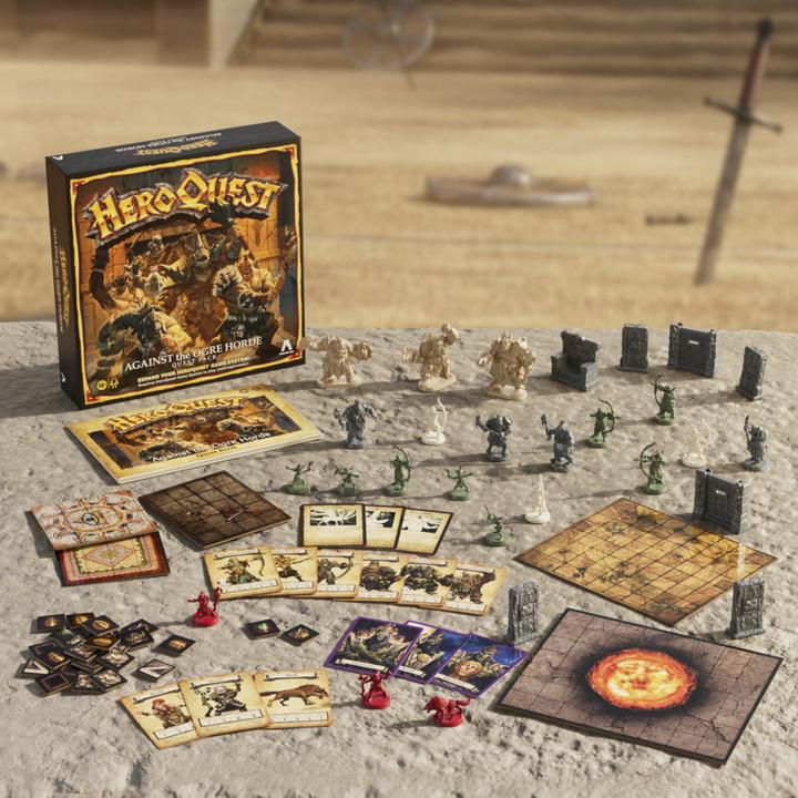 Actual product image Hasbro Heroquest L'Orda Degli Ogre