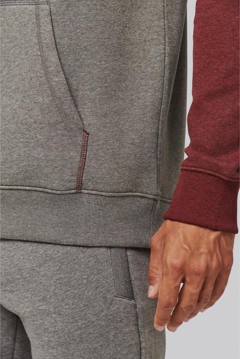 Produktbild Proact Sweatshirt zweifarbige Kapuze (L)