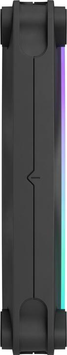 Actual product image Fractal D. Momentum 14 RGB Black (140 mm, 1 x)