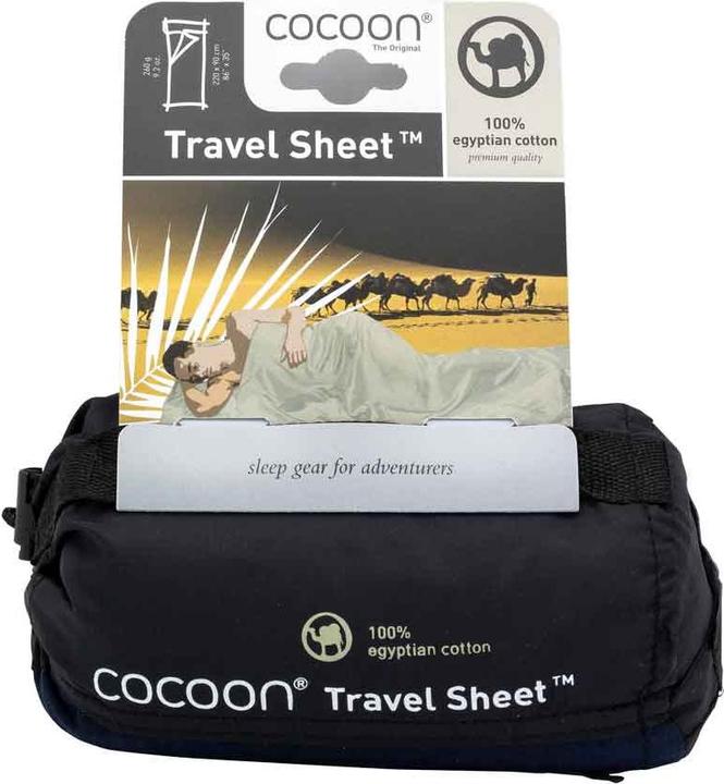Produktbild Cocoon TravelSheet Egyptian Cotton (220 cm)