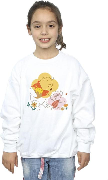 Actual product image Disney Girls Winnie The Pooh Piglet Sweatshirt (152, 158)