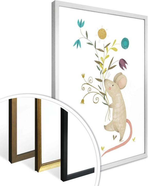 Image du produit Trenddeko Loske - Petite souris (80 x 60 cm)