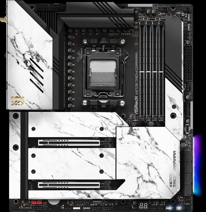 Actual product image AsRock X670E Taichi Carrara (AM5, AMD X670, E-ATX)