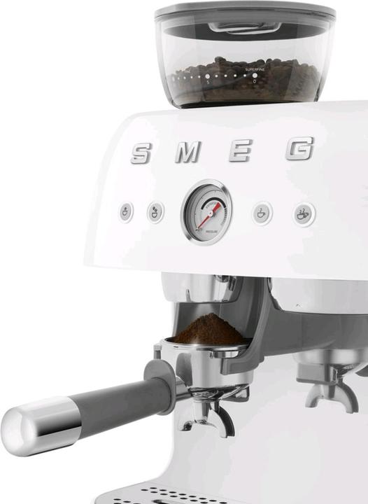 Immagine prodotto Smeg EGF03WHEU Macchina per caffè espresso, completamente automatica, stile anni '50, bianca
