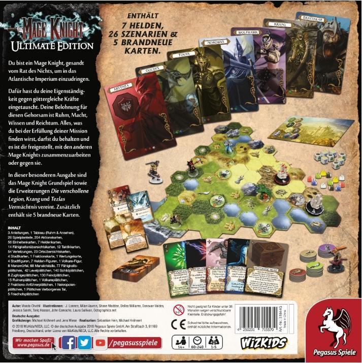 Produktbild Pegasus Mage Knight - Ultimate Edition (Deutsch)
