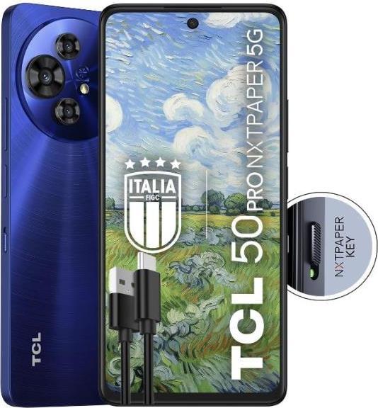 Immagine prodotto TCL 50 Pro NxtPaper (512 GB, Midnight Blue, 6.80", Doppia SIM, 108 Mpx, 5G)