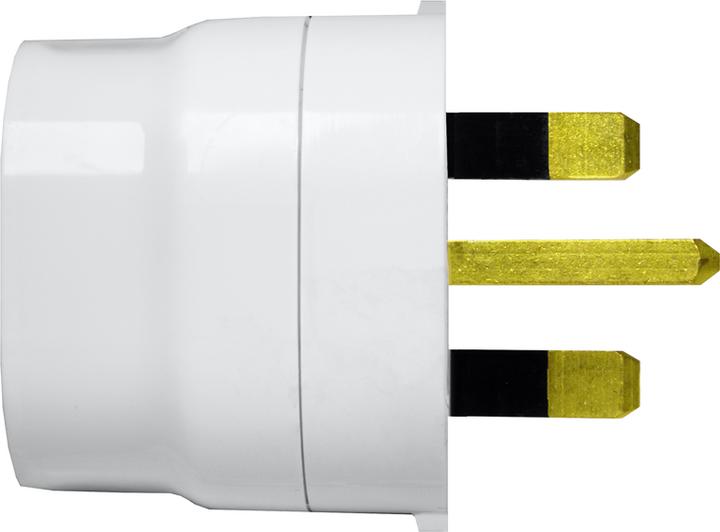 Image du produit Steffen Adaptateur de voyage Suisse - UK 3 pôles max. 10A avec fusible ws
