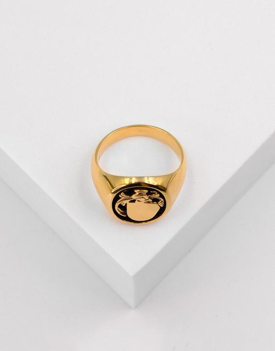Immagine prodotto Muau Anello con stemma (63, Oro 750/18 K)