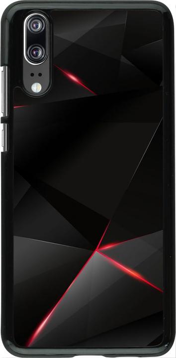 Actual product image PhoneLook Cover Black Red Lines (Cubot P20)