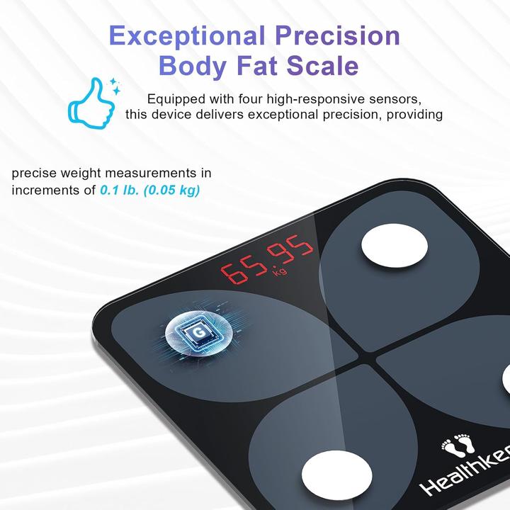 Image du produit Healthkeep Analyseur de composition corporelle (180 kg)