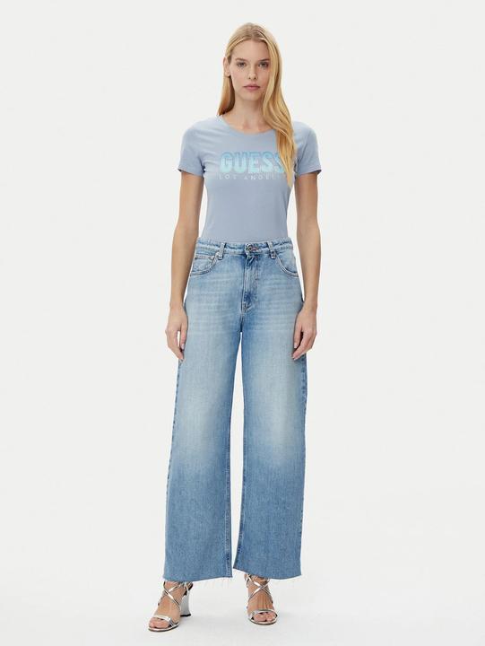Immagine prodotto Guess T-shirt girocollo con logo degradé e paillettes donna (S)