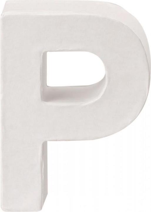 Image du produit Glorex Lettre en carton P 10x3,5cm