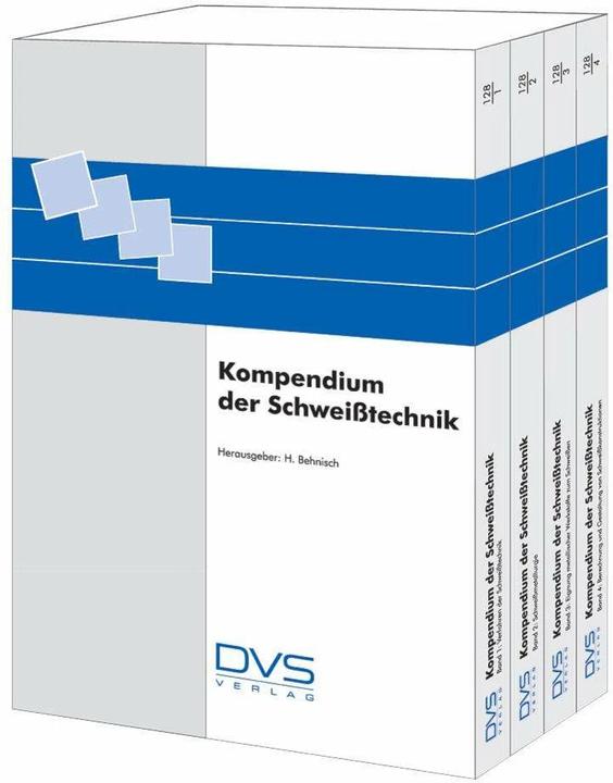 Actual product image Kompendium der Schweisstechnik 1-4 (German, Helmut Behnisch, 2002)