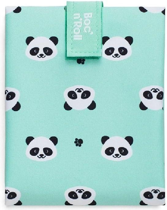 Actual product image Roll'Eat Lunch bag BocnRoll Animals Mint, Panda