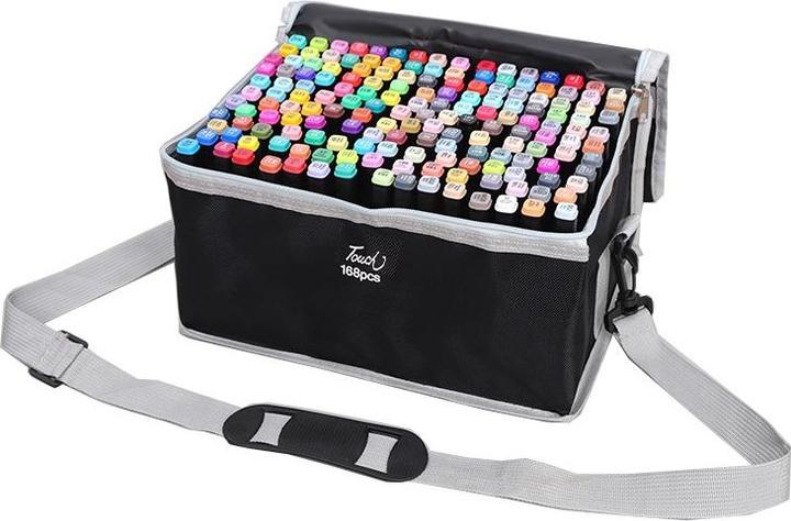 Actual product image I Am Creative Waterproof acrylic felt-tip pens (Colored, 7 mm, 168 x)