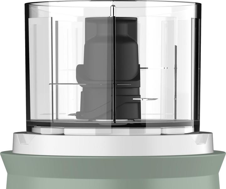 Actual product image Imetec Electric vegetable chopper 0.6 L 1000 W Green, White (600 ml, 1000 W)
