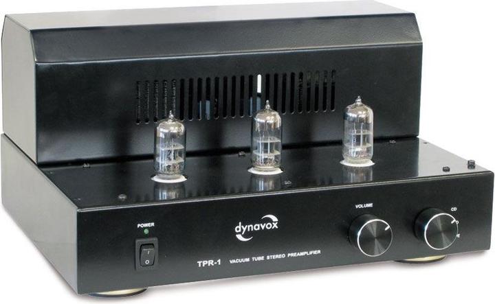 Image du produit Dynavox Préamplificateur à tubes TPR1 noir (Préamplificateur tube)