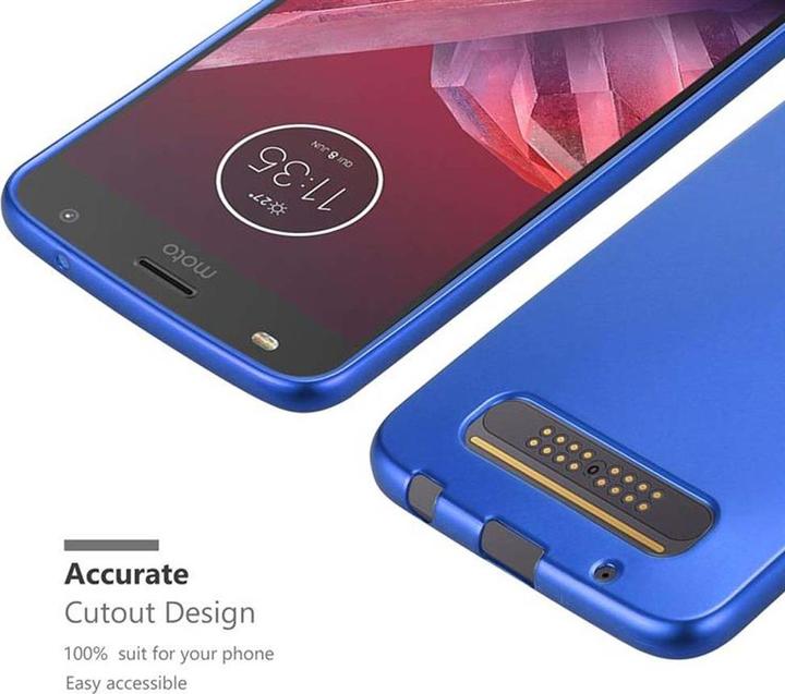 Immagine prodotto Cadorabo Copertura metallica opaca in TPU (Motorola Moto Z2 Play, Motorola Moto Z2 Force)