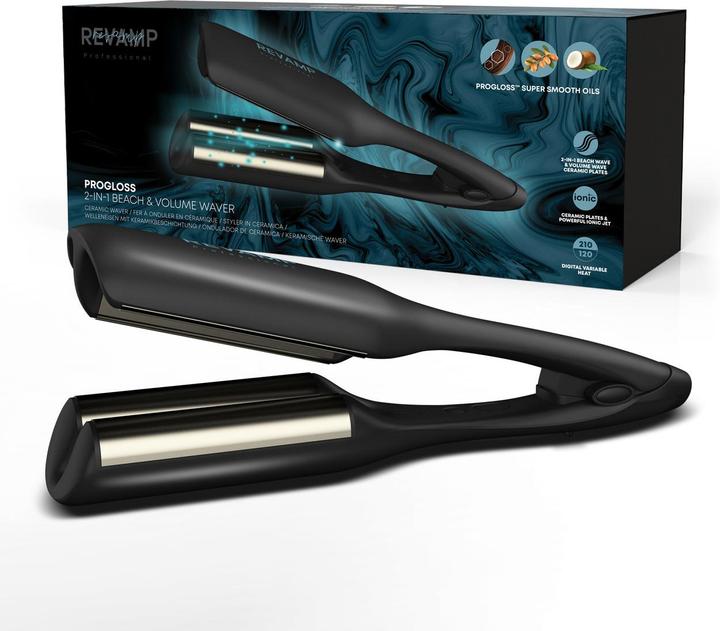 Homedics WV-3000-EU Progloss 2-IN-1 Beach & Volume Waver