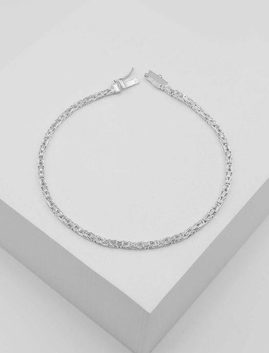 Produktbild Muau Königskette (19 cm, 750/18K Weissgold)