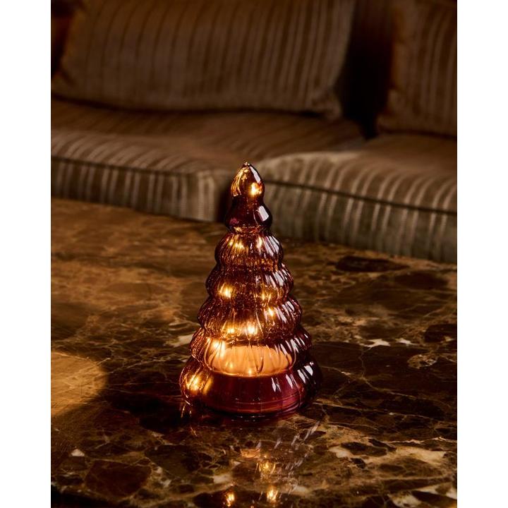 Produktbild Sirius Tischdeko Lucy Baum, Bordeaux, 16.5 cm