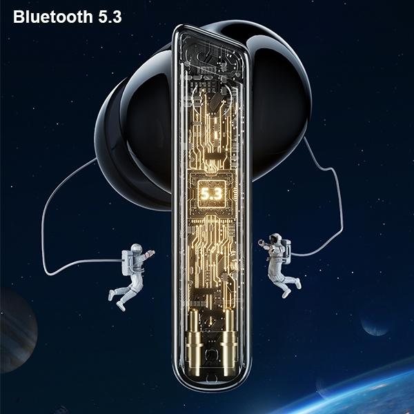 Image du produit Awei słuchawki Bluetooth 5.3 T52 Pro2 TWS + stacja dokująca czarny/black (Sans fil)