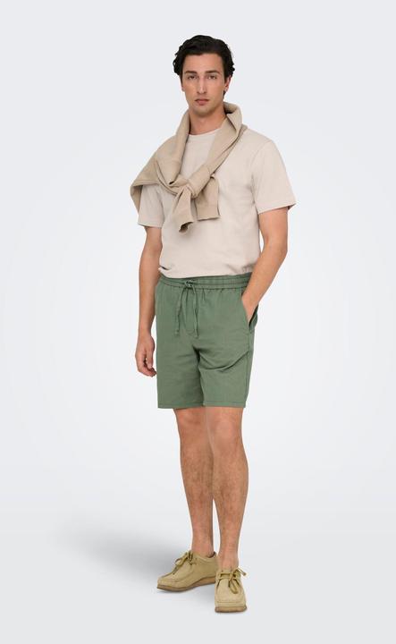 Produktbild Only & Sons Onslinus 0007 Cot Lin Shorts Noos (XXL)