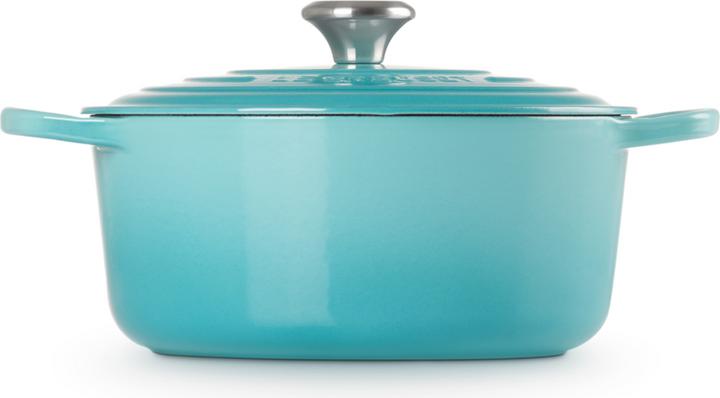 Immagine prodotto Le Creuset Tostapane Signature rotondo caraibico 26 cm (26 cm, Pirofila + casseruola, Ghisa)