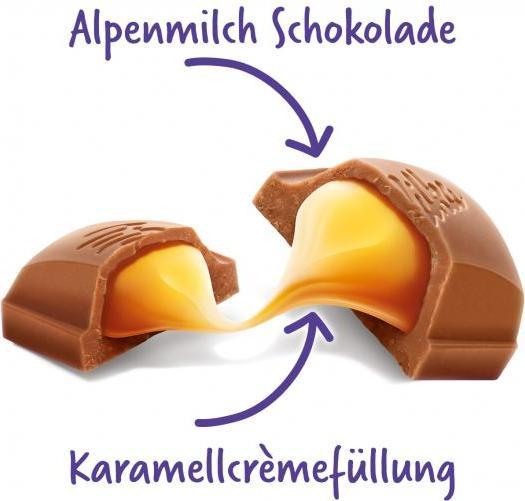 Actual product image Milka Caramel Schokolade (100 g)