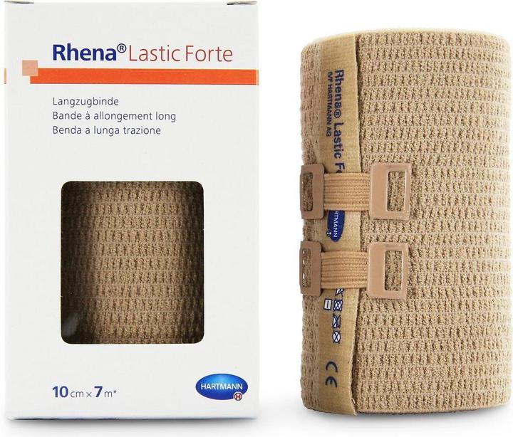 Produktbild Rhena Lastic Forte 10cmx7m hautfarbig