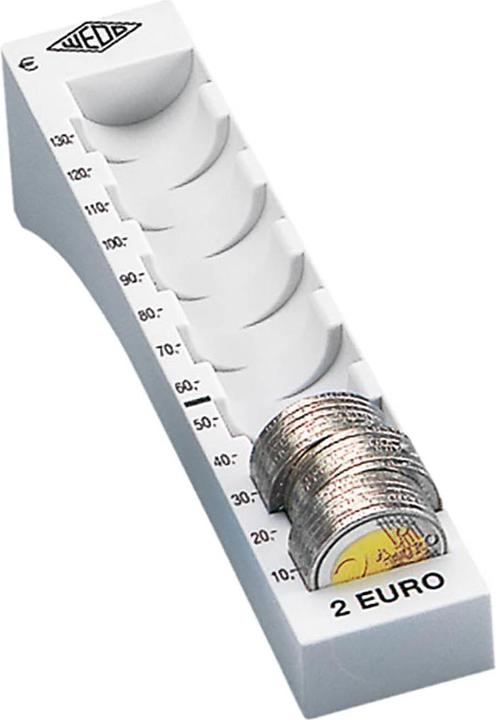 Produktbild Wedo Münzrillen 2 Euro (Münzzähler)