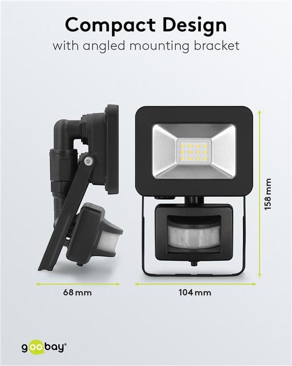 Immagine prodotto Goobay Faretto esterno a LED (850 lm, IP44)