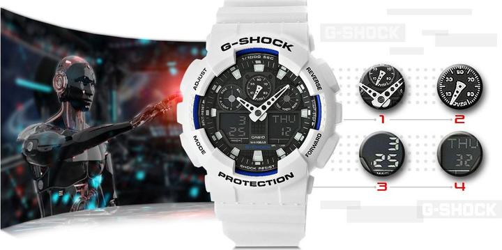 Image du produit Casio Ga-100b-7aer (Chronographe, Montre numérique, 51 mm)