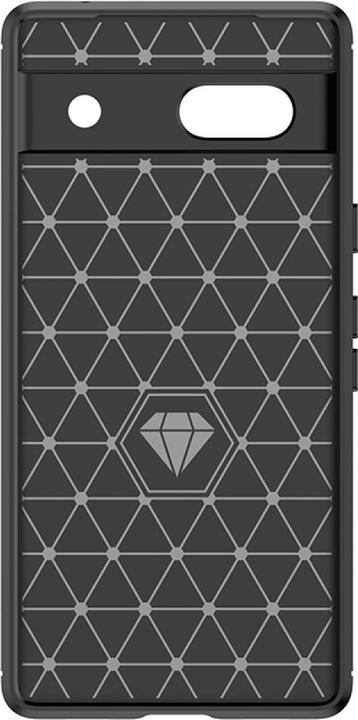 Actual product image Screenguard Carbon Brushed Soft TPU Case (Google Pixel 7a)