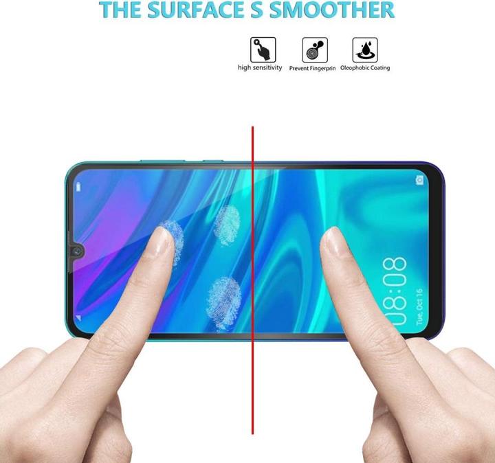 Produktbild Screenguard Huawei P Smart 2019 Full Screen Panzerglas Schutzfolie 2.5D 9H (1 Stück, Huawei P Smart (2019))
