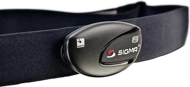 Actual product image Sigma Sport R1 ANT+ Comfortex+