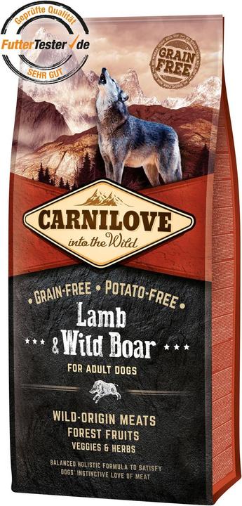 Carnilove Lamm Wildschwein (Adult, 1 Stk., 12000 g)