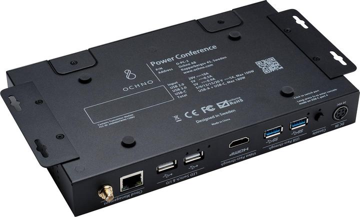 Image du produit Ochno O-PC-3 Single - 3xUSB-C pour la charge, 36 mois de licence Operated inclus (3 Ports)