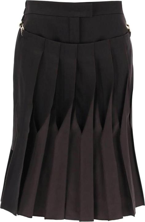 Produktbild Fendi Cotton And Silk Washed Skirt (40)
