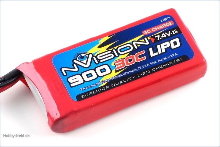 Actual product image nVision Battery (7.40 V, 900 mAh)