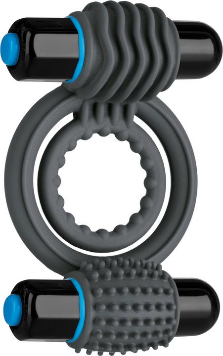 Doc Johnson OptiMALE - Vibrating Double C-Ring (4 cm)