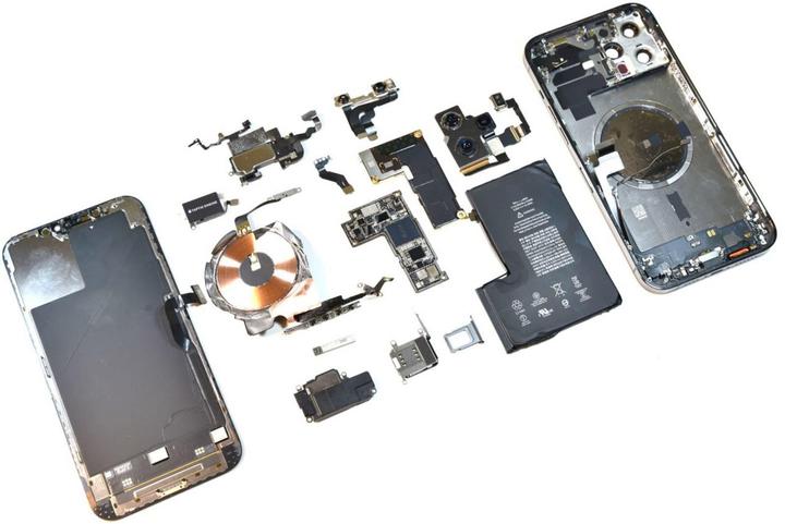 Actual product image CoreParts Camera Frame And Gold Ring (iPhone 12 Pro)