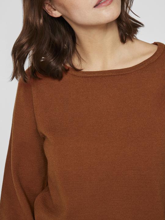 Actual product image Vila U-boat neck knitted jumper (S)