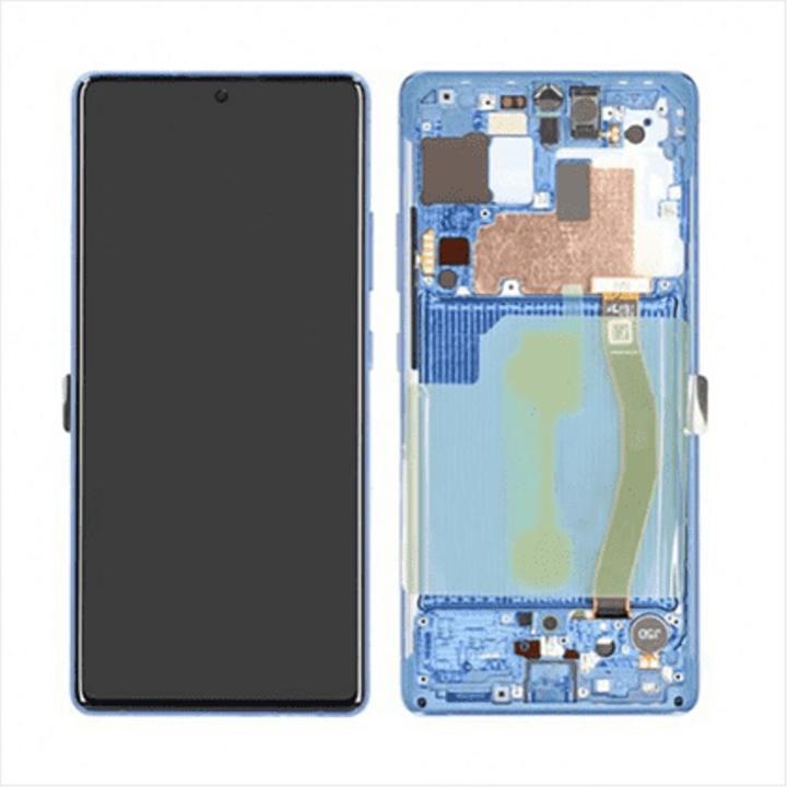 Image du produit Samsung LCD + tactile pour G770F Galaxy S10 Lite - bleu prisme