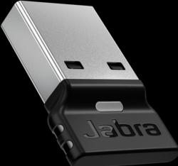 Actual product image Jabra Link 390a MS, USB-A Bluetooth Adapter, USB, 30 m, Black, USB